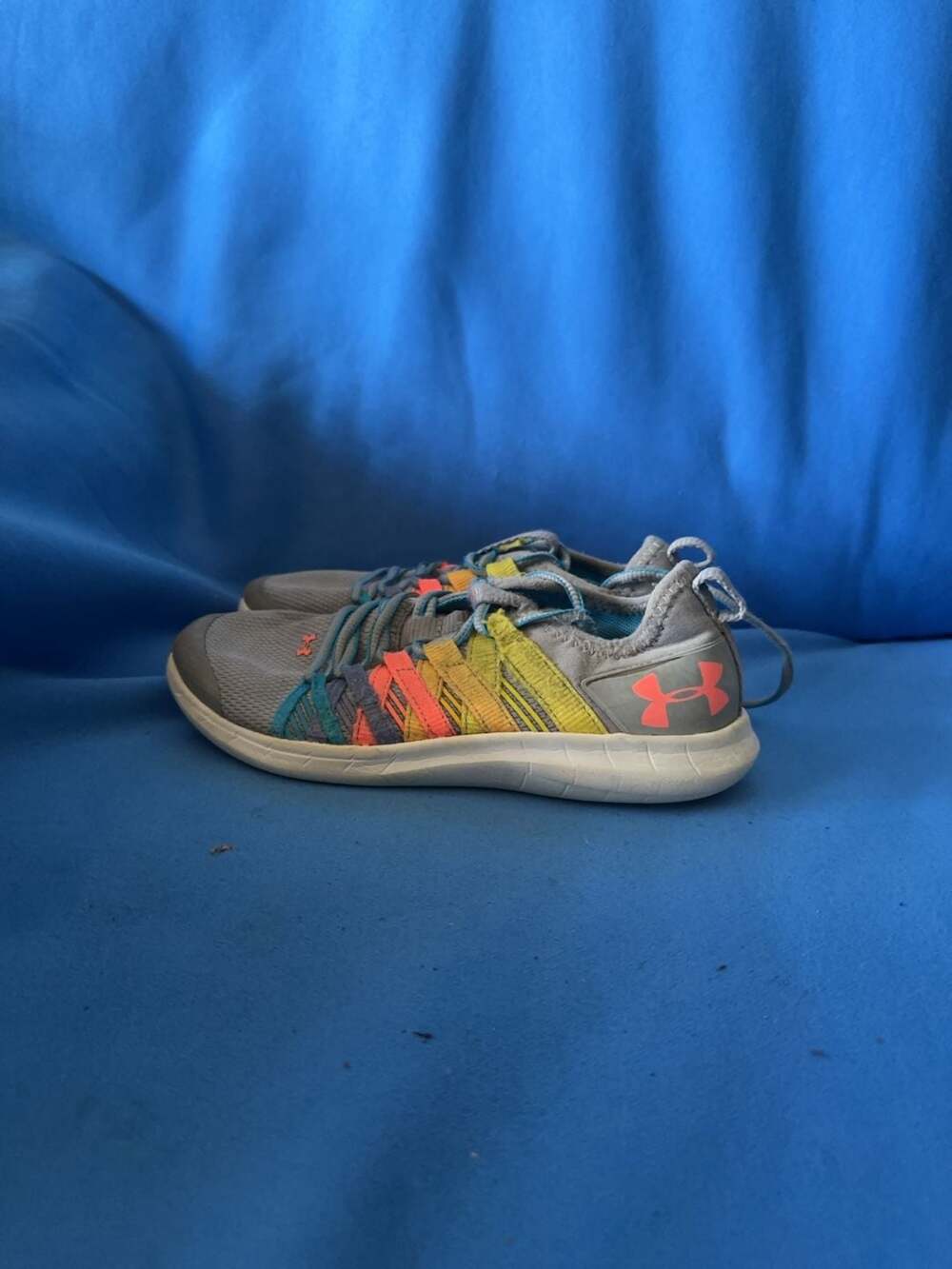 Under Armour Kids Rainbow Strap Athletic Sneakers Y1
